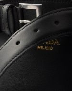 Prada Buckle leather bucket bag with belt - Image 2